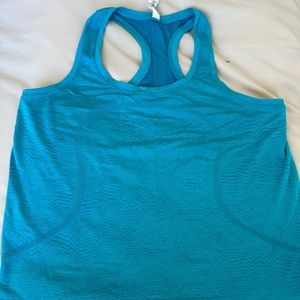 Lululemon blue tank top